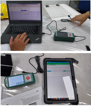 เครื่องทดสอบความเรียบ Roughness Tester INSIZE ISR-C300   เชื่อมต่อกับ Tablet ไม่ได้