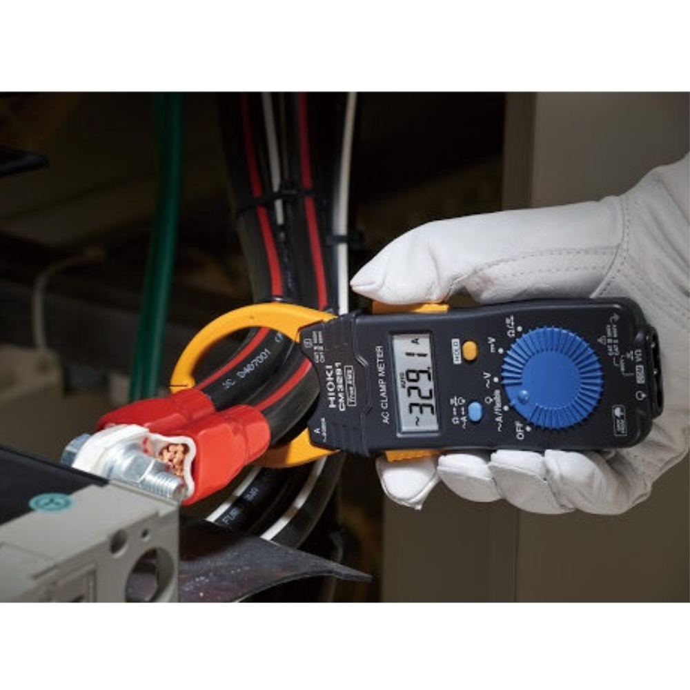 Hioki CM3281 Clamp Meter (MEAN Value, AC Current, DC/AC Voltage)