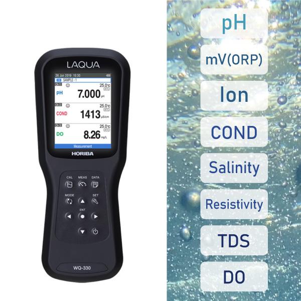 WQ-300 series เครื่องวัดค่าพีเอชและคุณภาพน้ำ
