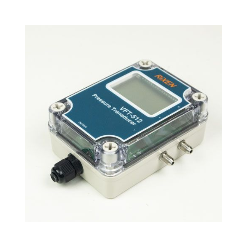 RIXEN VFT-512 เครื่องวัดความแตกต่างของความดันต่ำ Differential Pressure Transducer