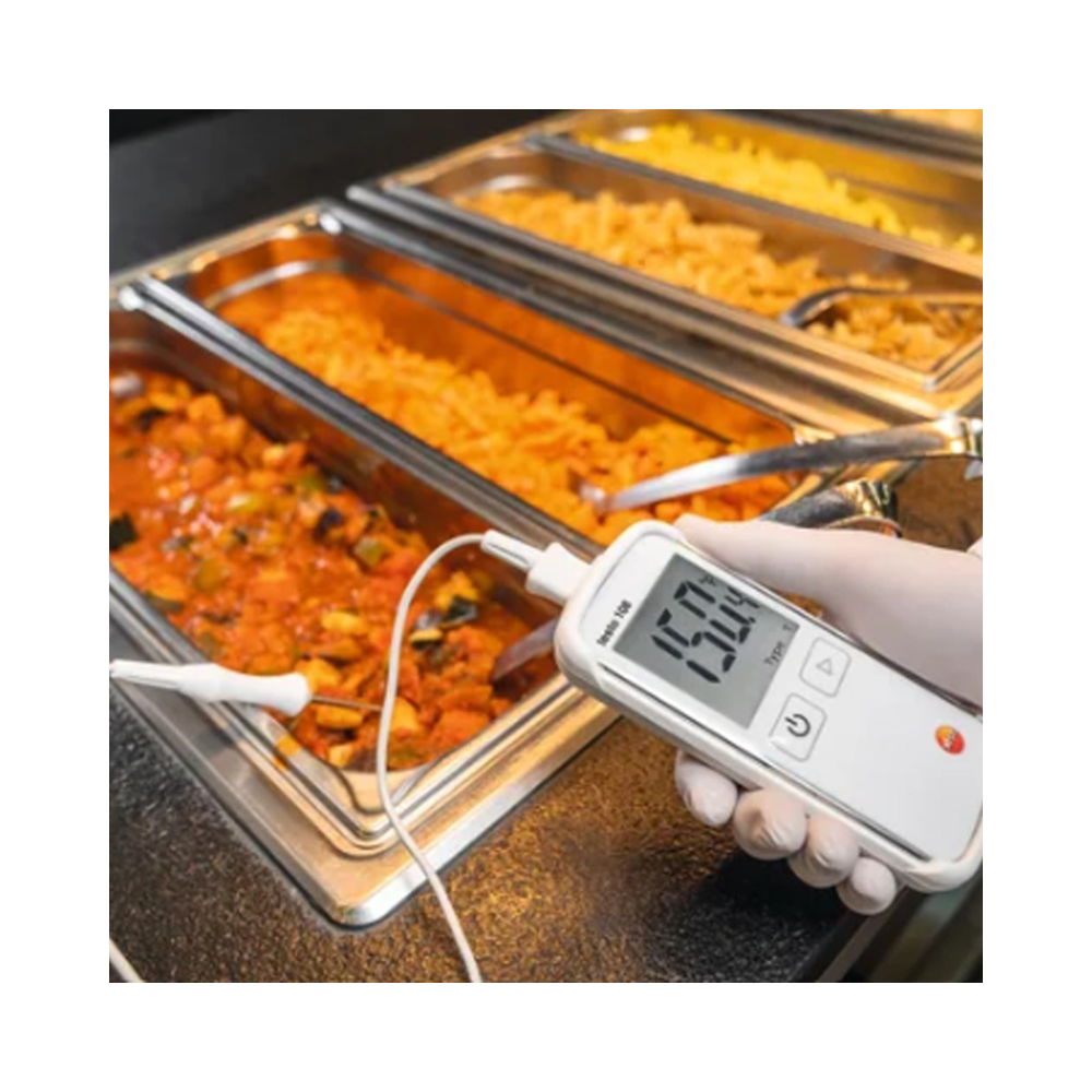 Testo 108 เครื่องวัดอุณหภูมิอาหาร HACCP (IP67) | Max.300°C