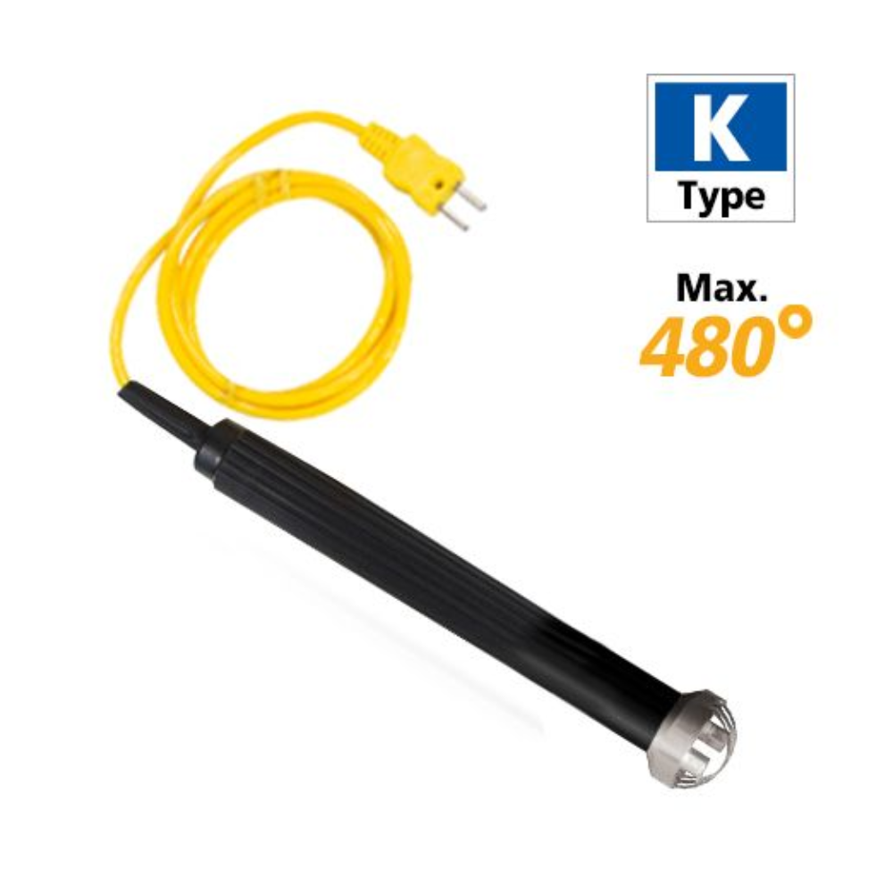Rixen SK-42 โพรบวัดอุณหภูมิพื้นผิว Max.480℃ (Type K)