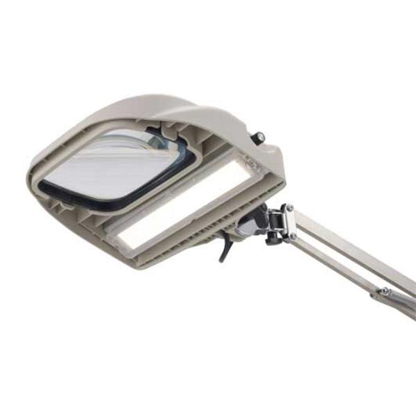 Otsuka O-LIGHT-5-F-2XAR โคมไฟแว่นขยายแบบมีแขนจับหนีบโต๊ะ│Big Recta-Lens Series