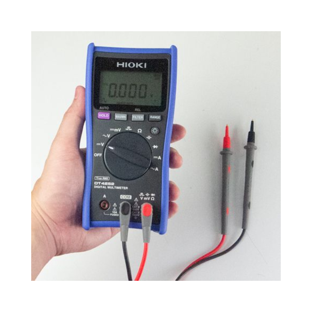 Hioki DT4252 ดิจิตอลมัลติมิเตอร์ True RMS (10A Direct Input)