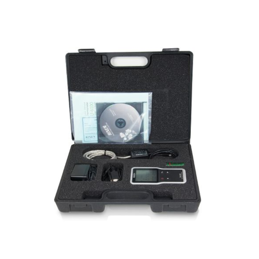 Rixen TU-6100-KIT เครื่องวัดอุณหภูมิ RTD 2 ช่องโพรบ