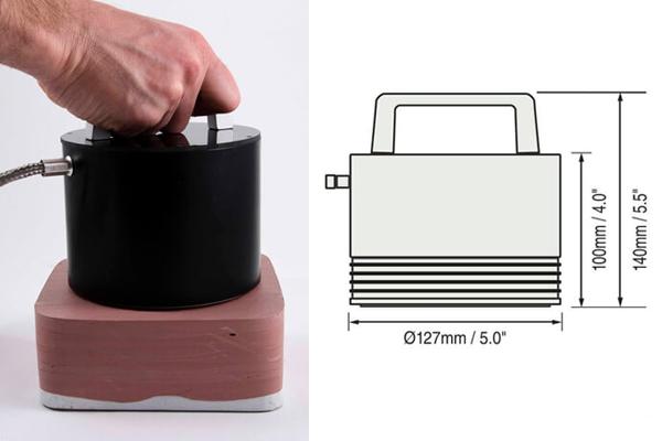 Defelsko PRB-FNGS โพรบวัดความหนาผิวเคลือบ | Ferrous & Non-Ferrous 0 to 63.5 mm