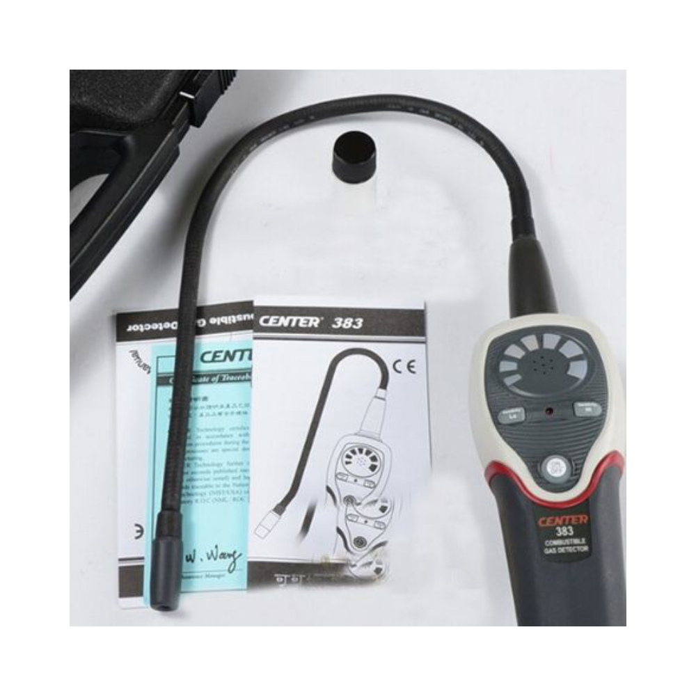 CENTER-383 เครื่องตรวจจับก๊าซไวไฟ (Combustible Gas Detector)