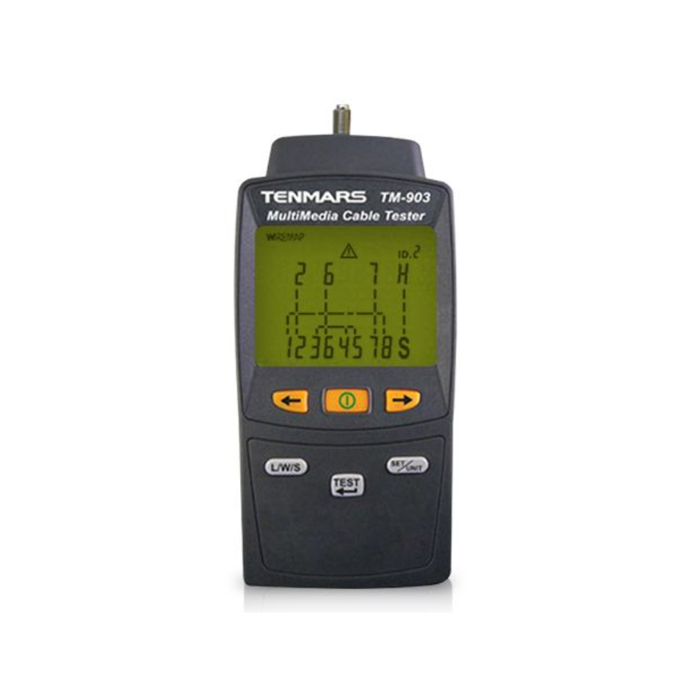 Tenmars TM-903 เครื่องทดสอบสายแลน Multimedia LAN Cable Tester