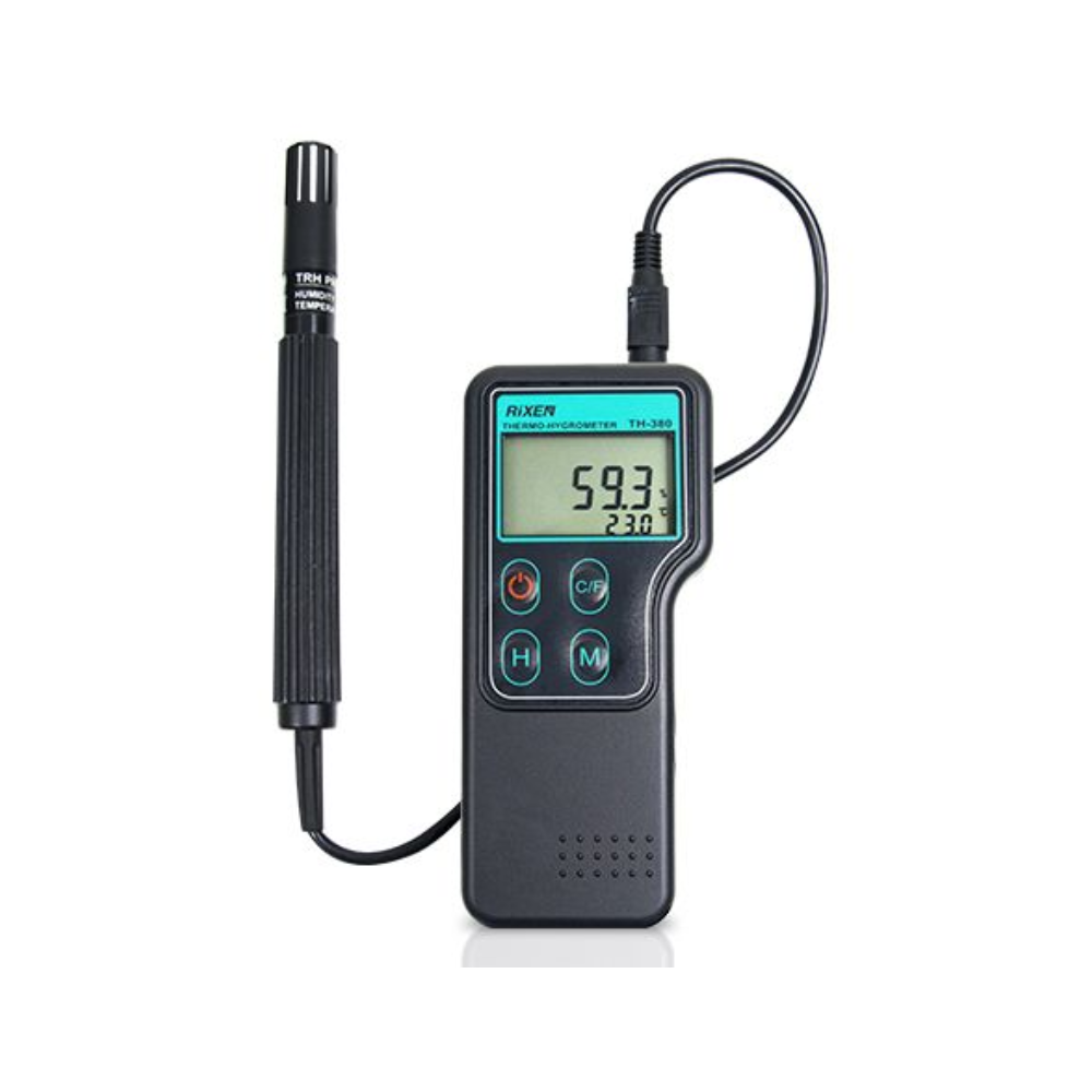 Rixen TH-380-A เครื่องวัดอุณหภูมิและความชื้นอากาศ