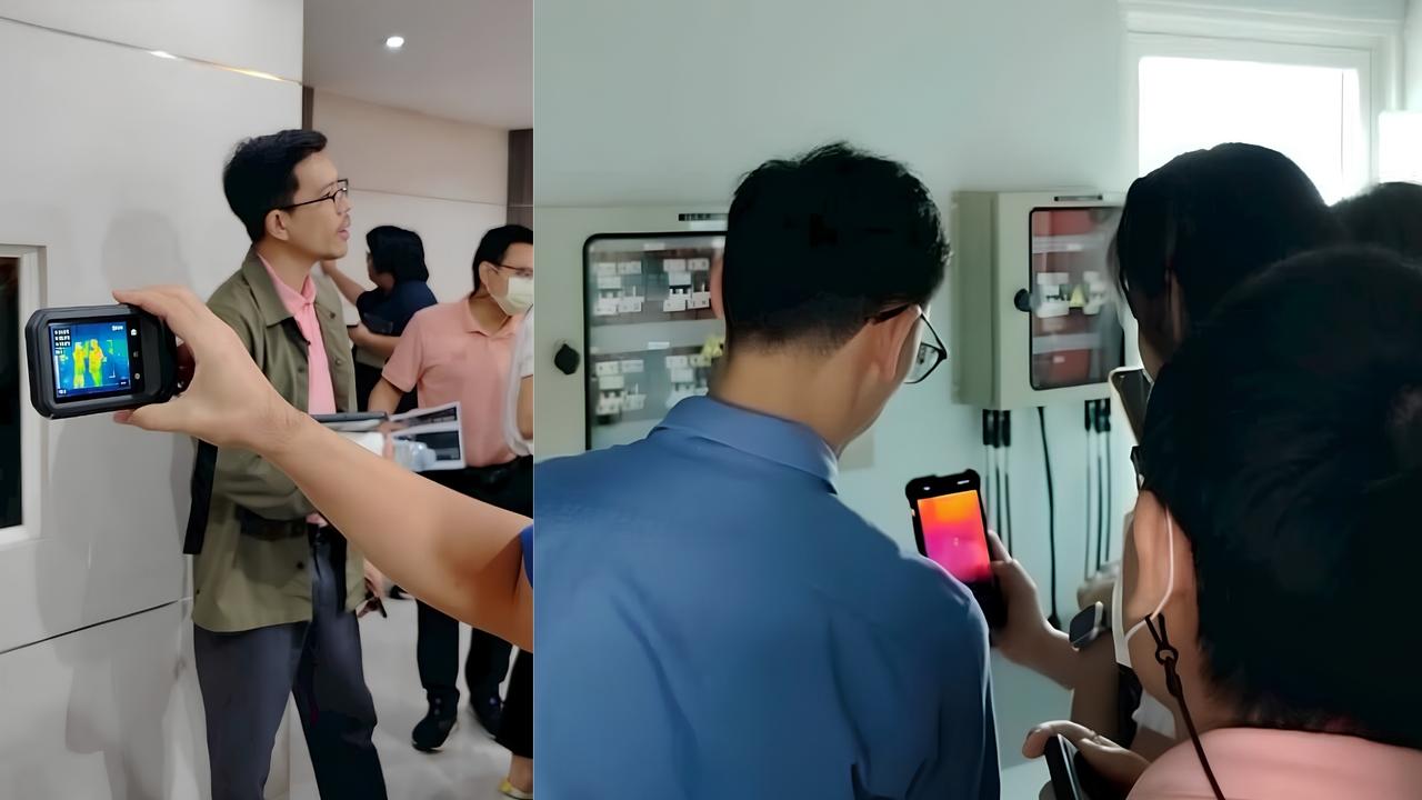 การอบรมการใช้กล้องถ่ายภาพความร้อน